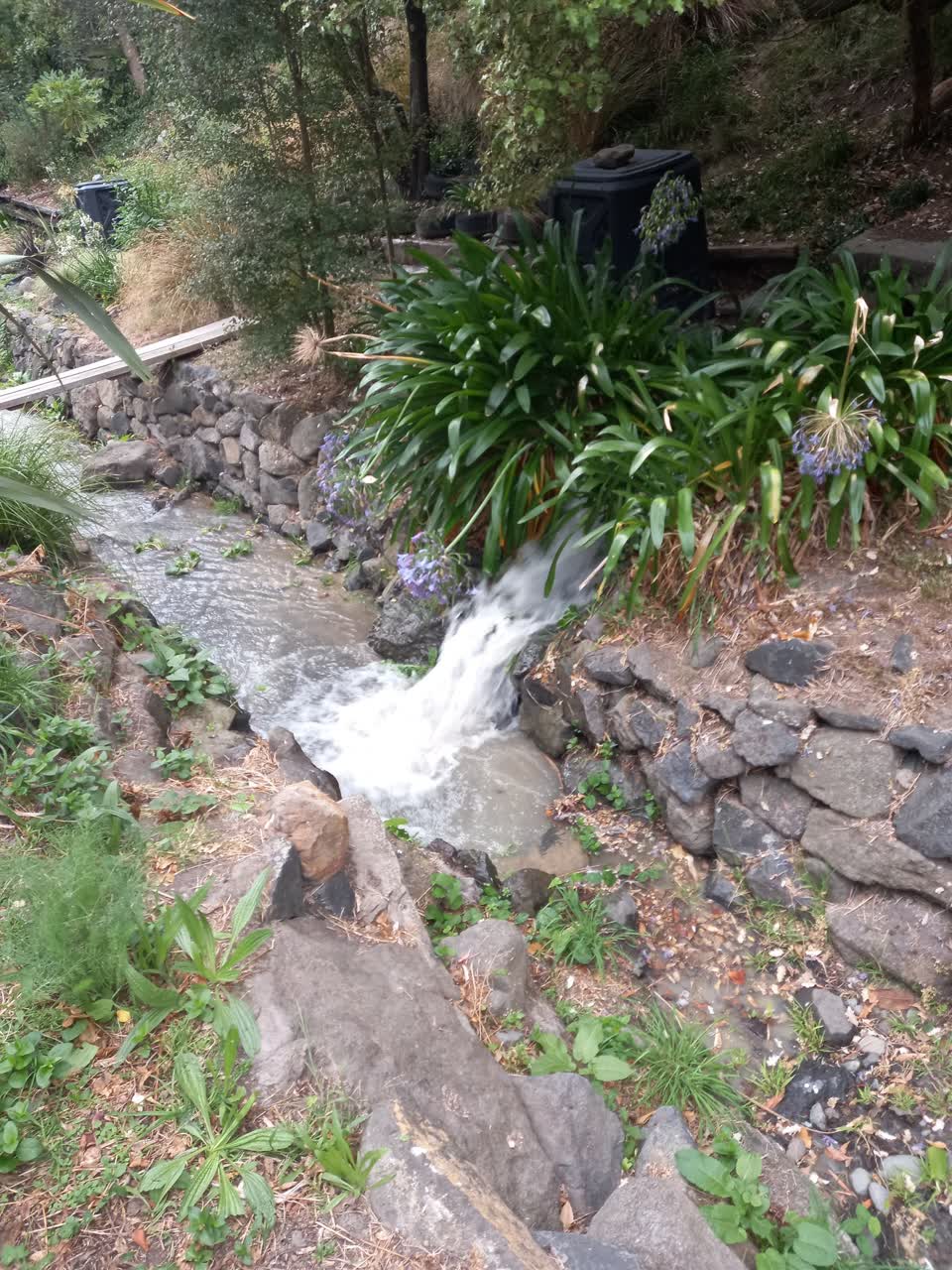 The photograph attached to this wastewater/stormwater report