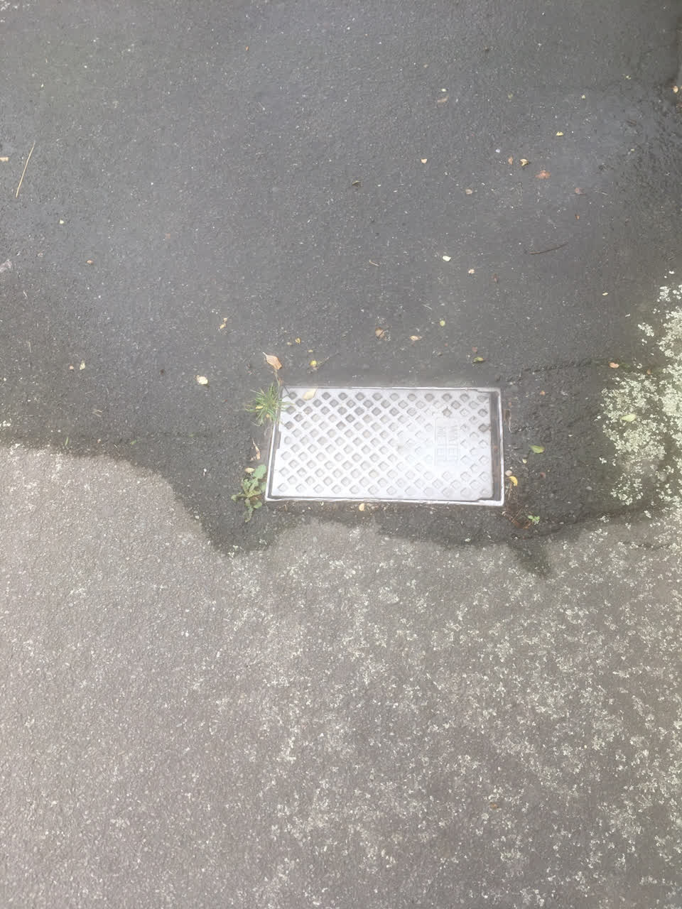 The photograph attached to this wastewater/stormwater report