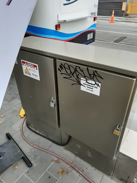 Graffiti, a report photo