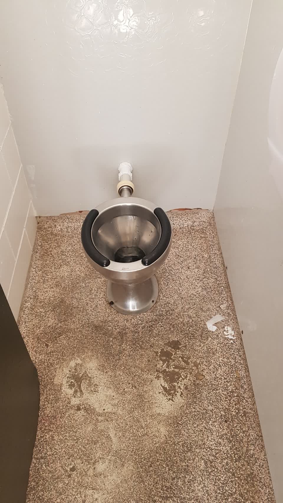 The photograph attached to this water leak report