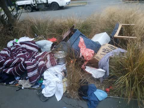 Rubbish/Recycling — a report photo