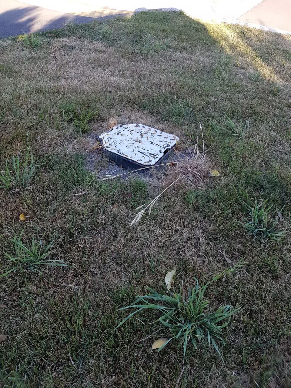 The photograph attached to this wastewater/stormwater report