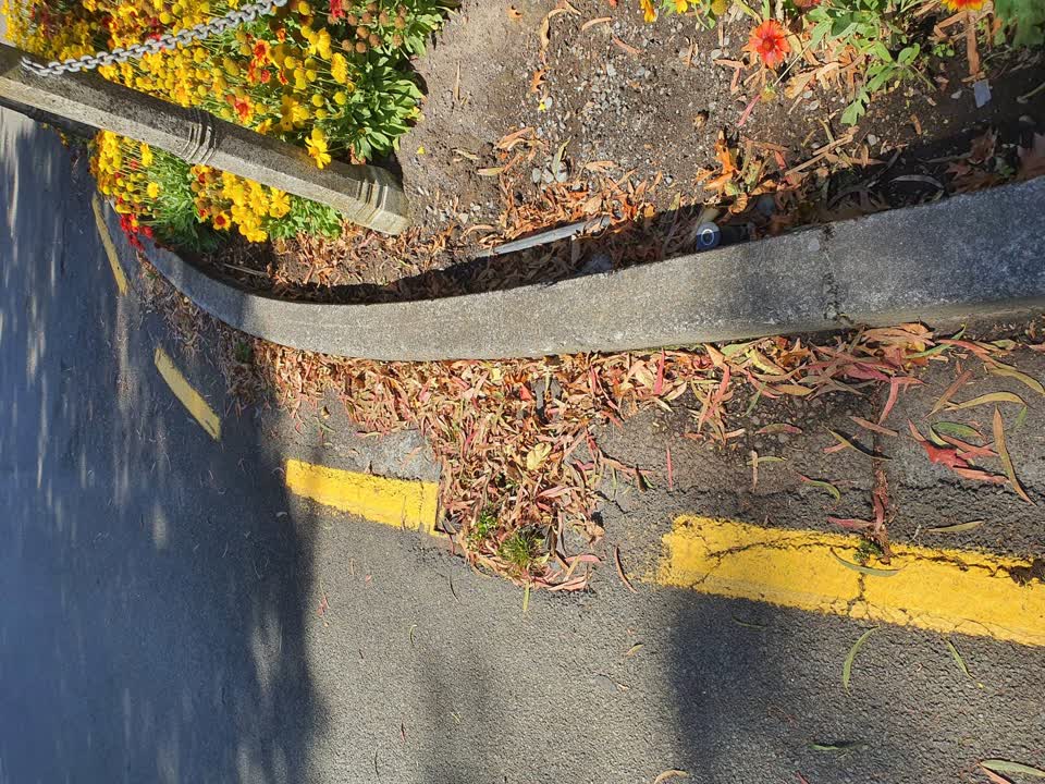 The photograph attached to this wastewater/stormwater report
