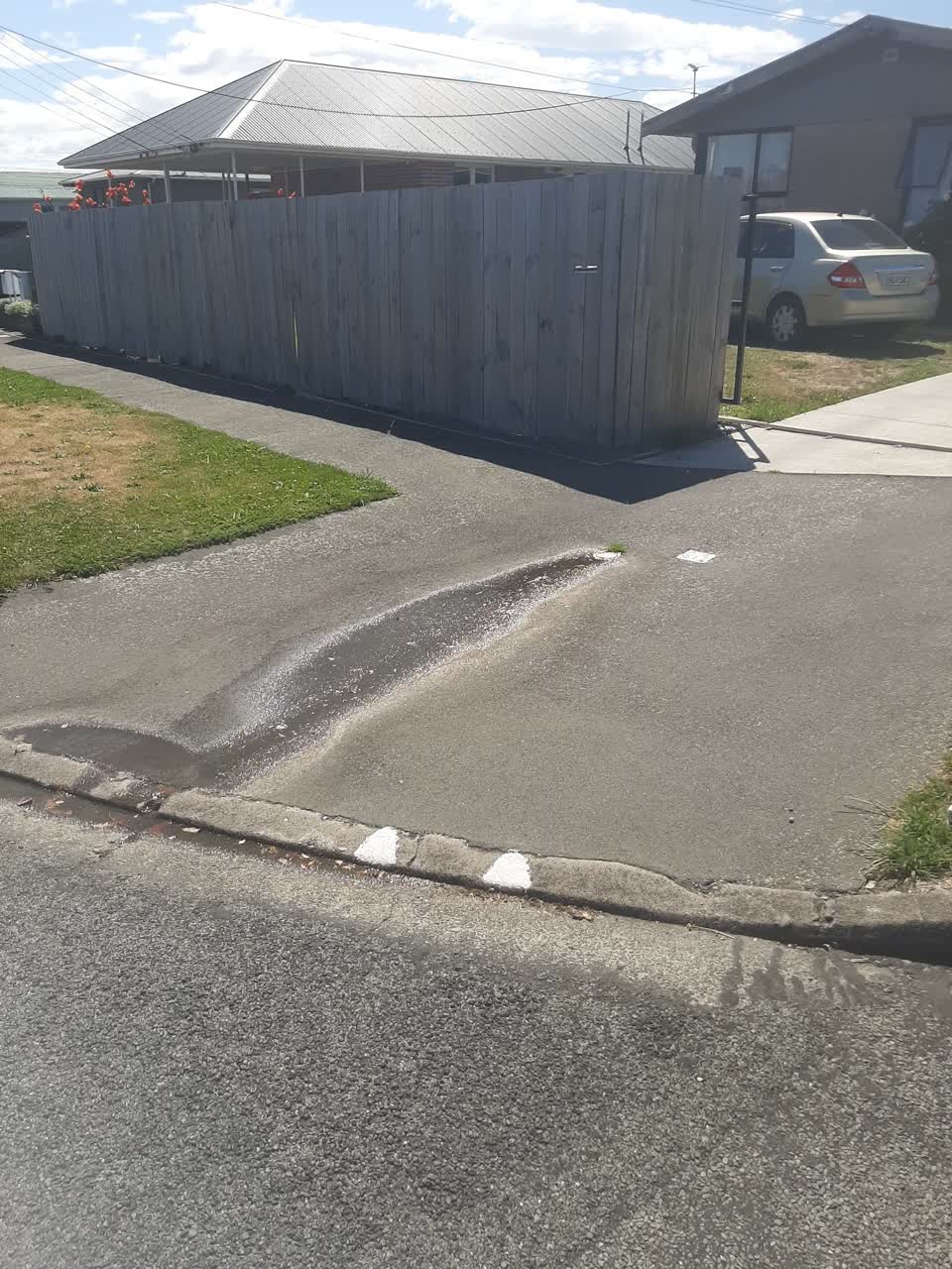 The photograph attached to this water supply report