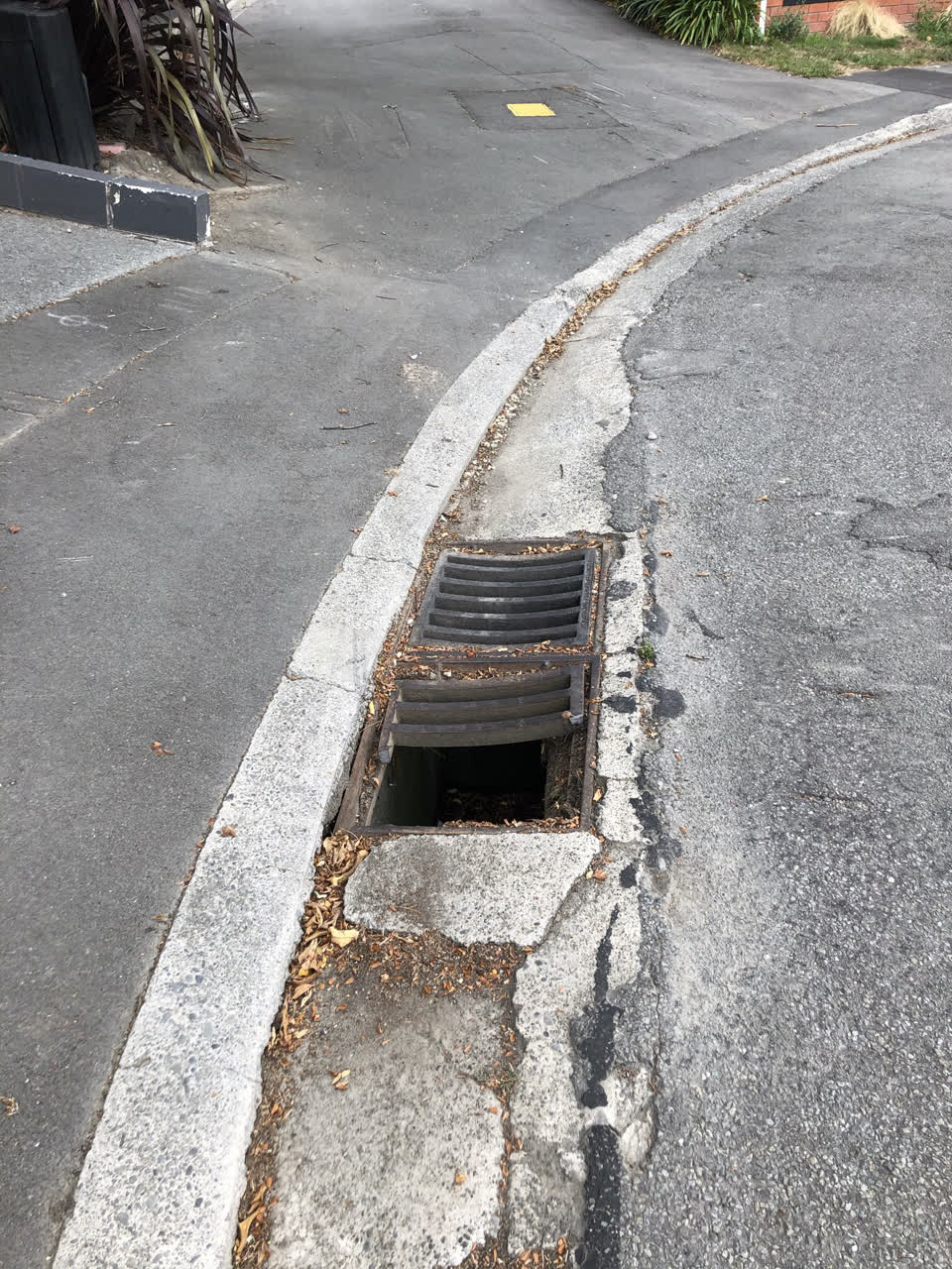 The photograph attached to this wastewater/stormwater report