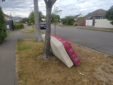 Rubbish/Recycling, a report photo