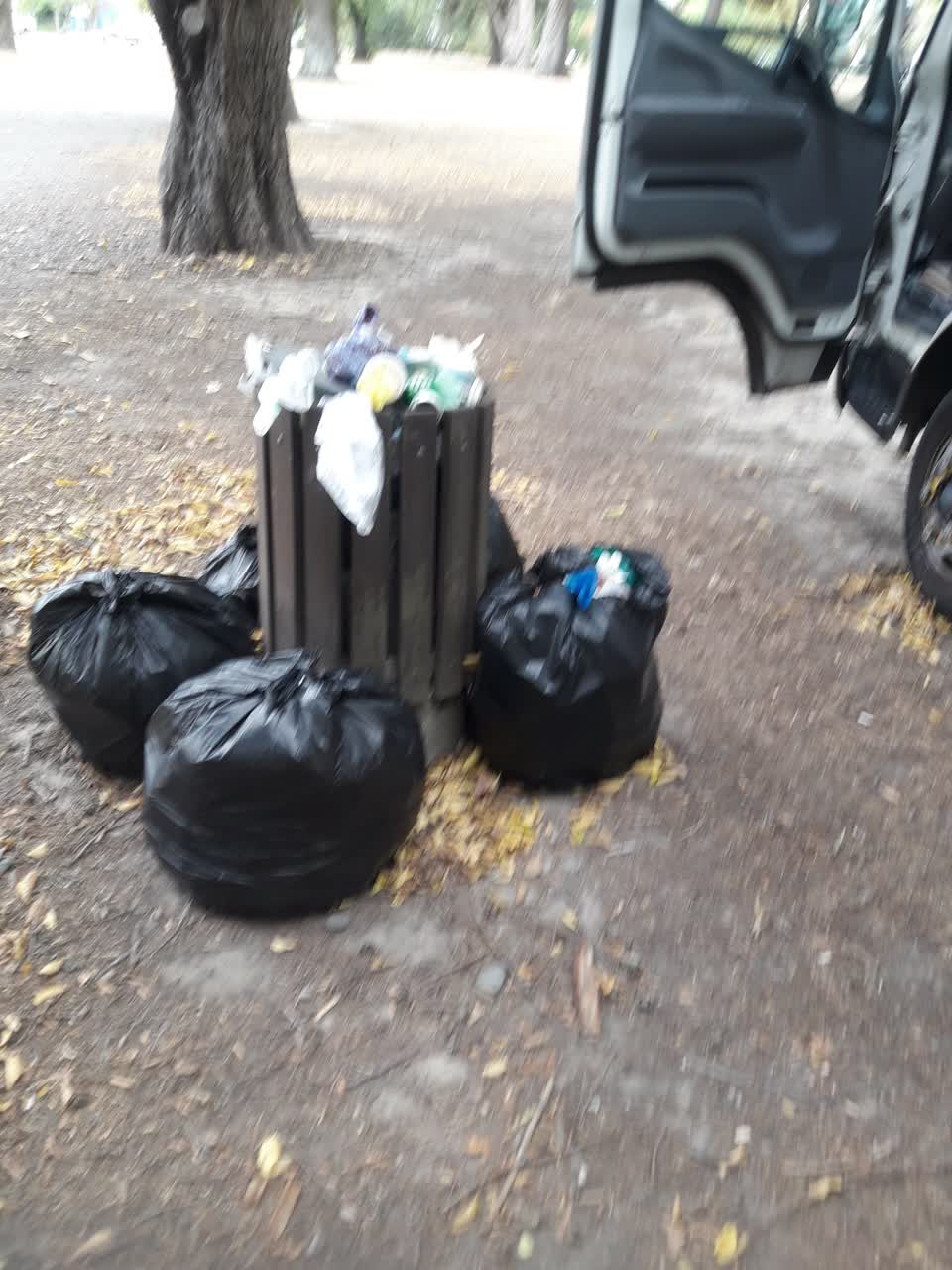 The photograph attached to this parks report
