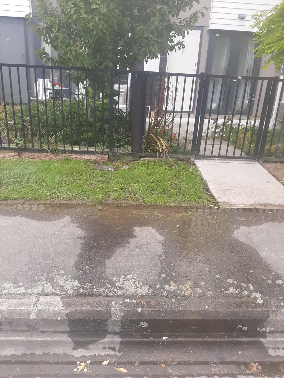 The photograph attached to this water supply report