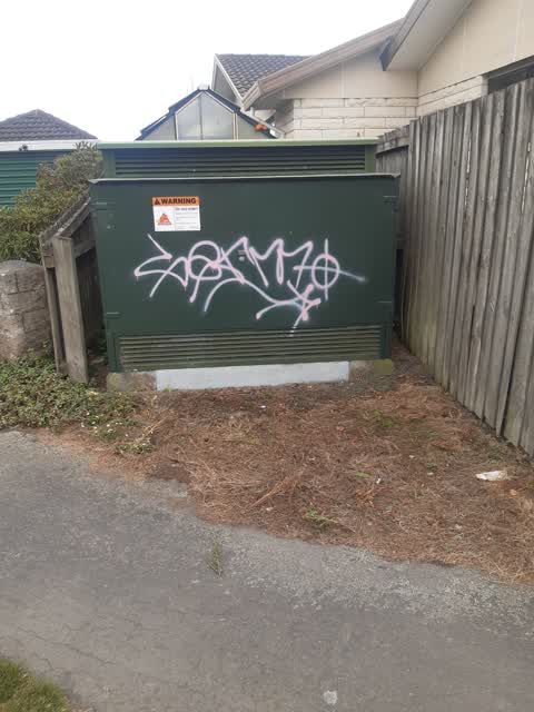 Graffiti, a report photo