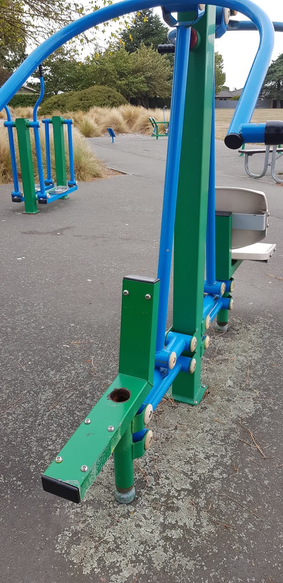 The photograph attached to this parks report