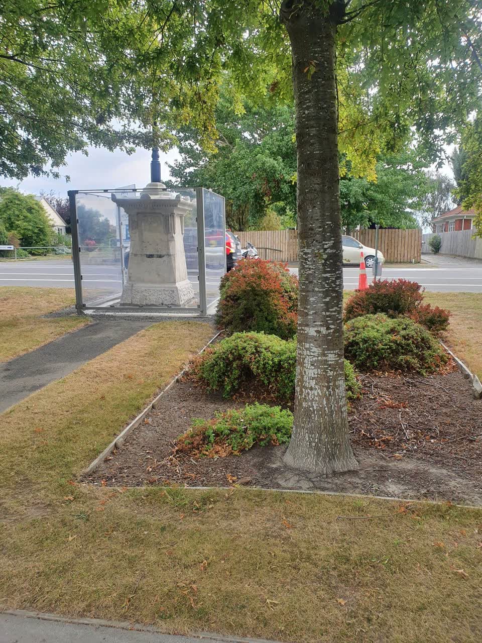 The photograph attached to this parks report