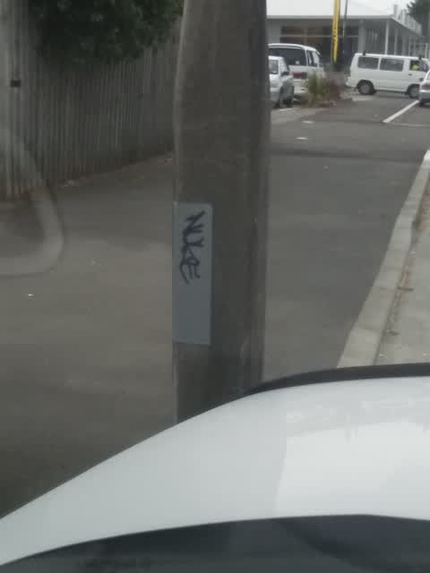 Graffiti, a report photo