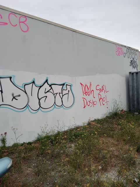 Graffiti, a report photo