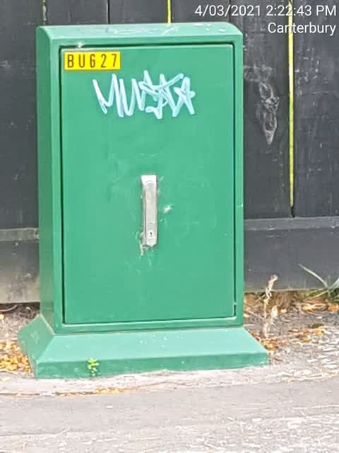 Graffiti, a report photo