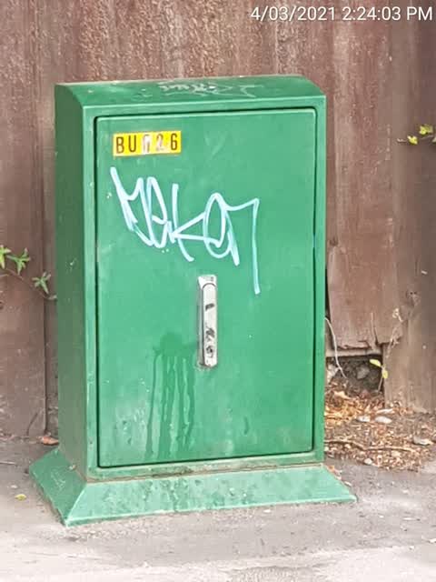 Graffiti, a report photo