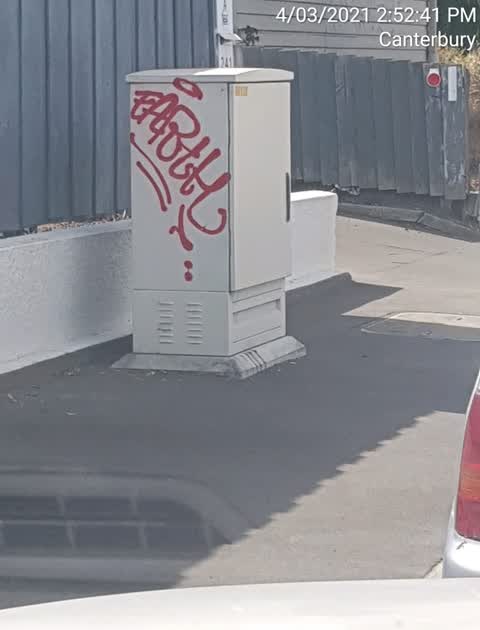 Graffiti, a report photo