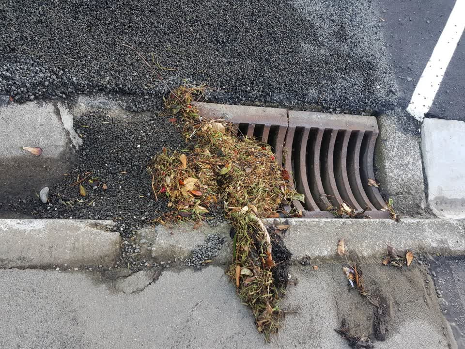 The photograph attached to this wastewater/stormwater report