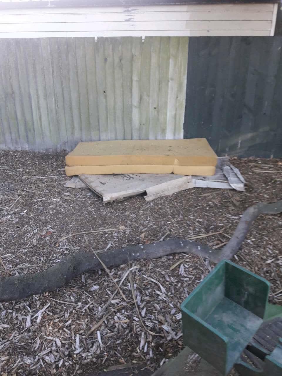 The photograph attached to this parks report