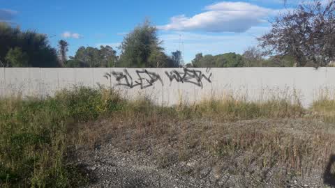 Graffiti, a report photo