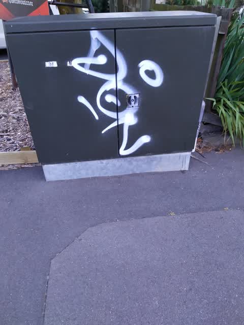 Graffiti, a report photo