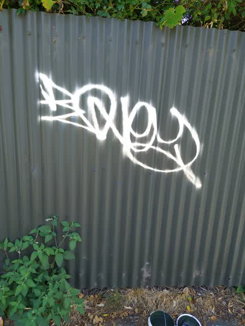 Graffiti — a report photo