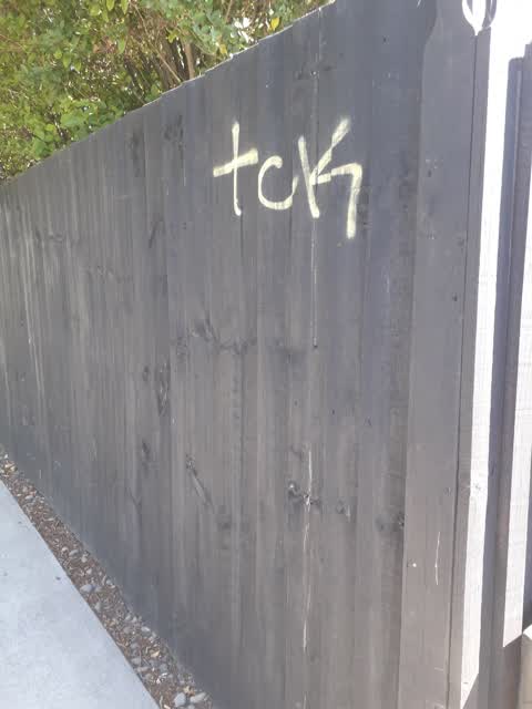 Graffiti, a report photo