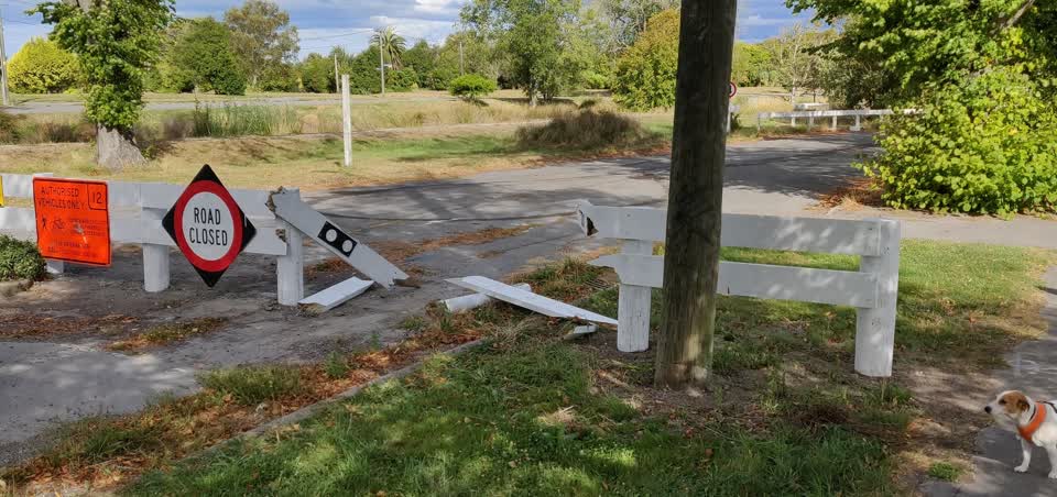 The photograph attached to this parks report