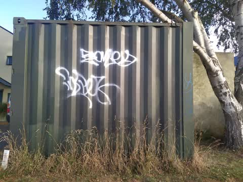 Graffiti, a report photo