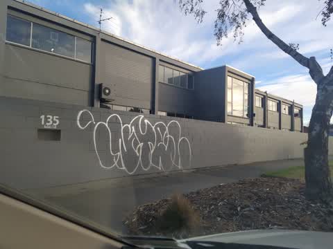 Graffiti, a report photo