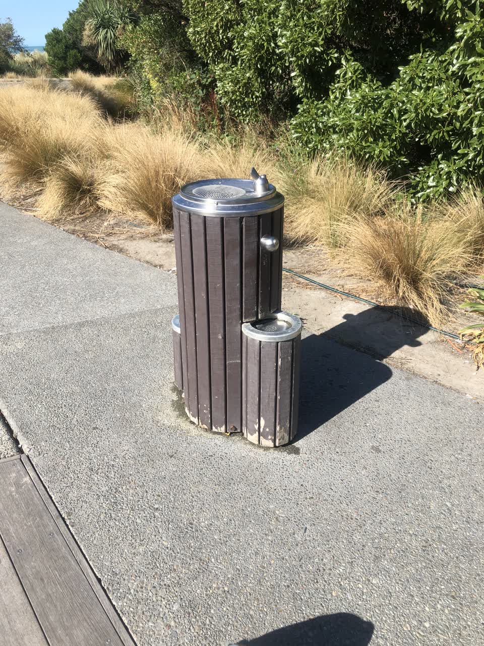 The photograph attached to this water supply report