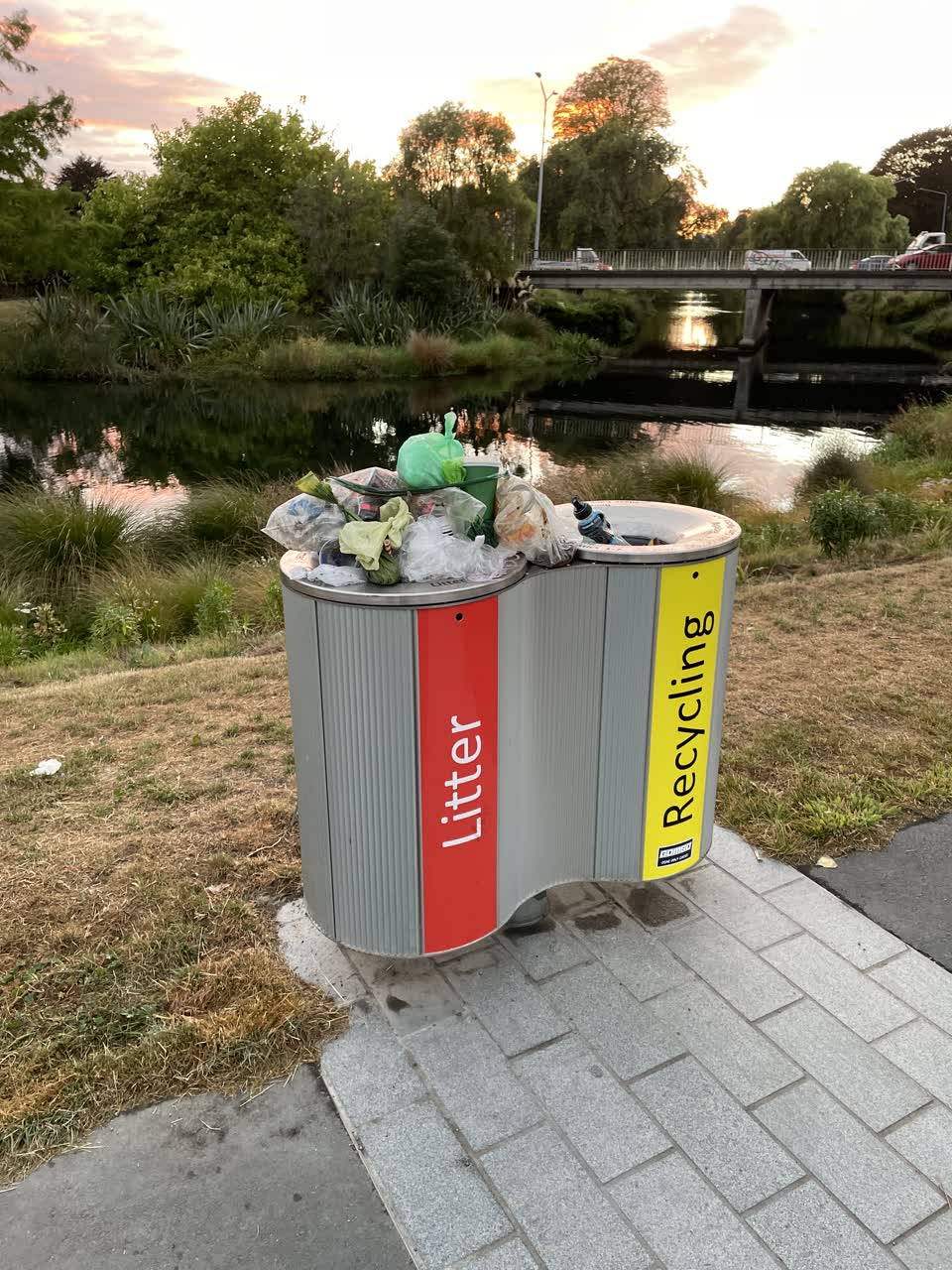 The photograph attached to this parks report