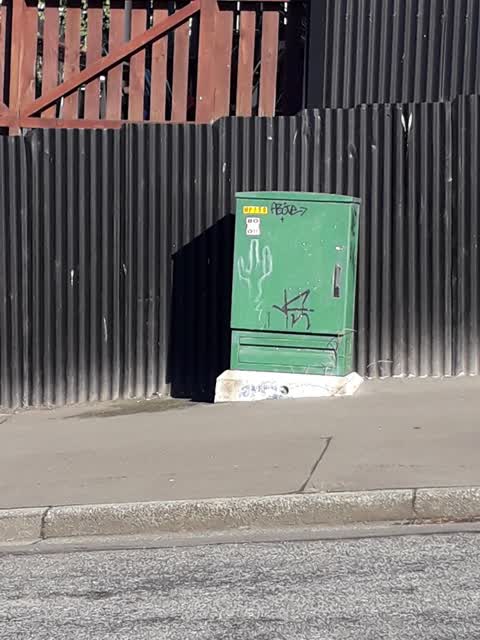 Graffiti, a report photo