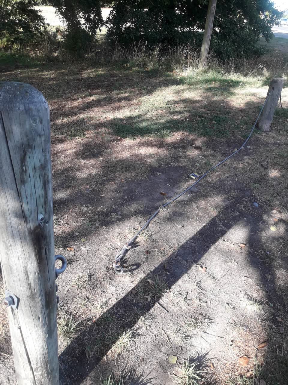 The photograph attached to this parks report