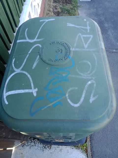 Graffiti, a report photo