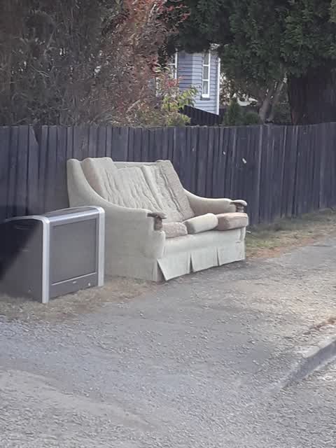 Rubbish/Recycling, a report photo