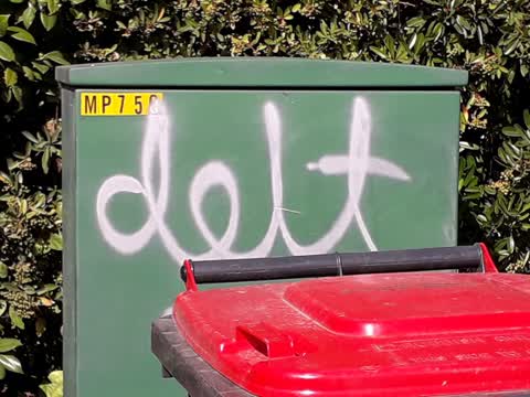 Graffiti, a report photo