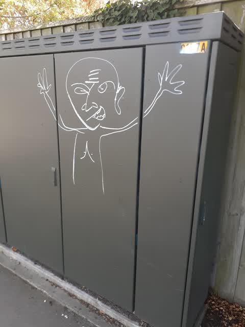 Graffiti, a report photo