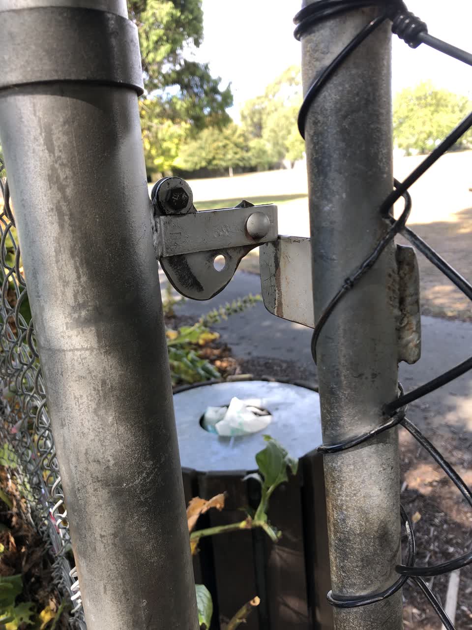 The photograph attached to this parks report