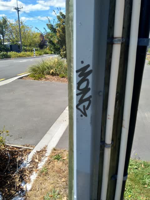 Graffiti, a report photo
