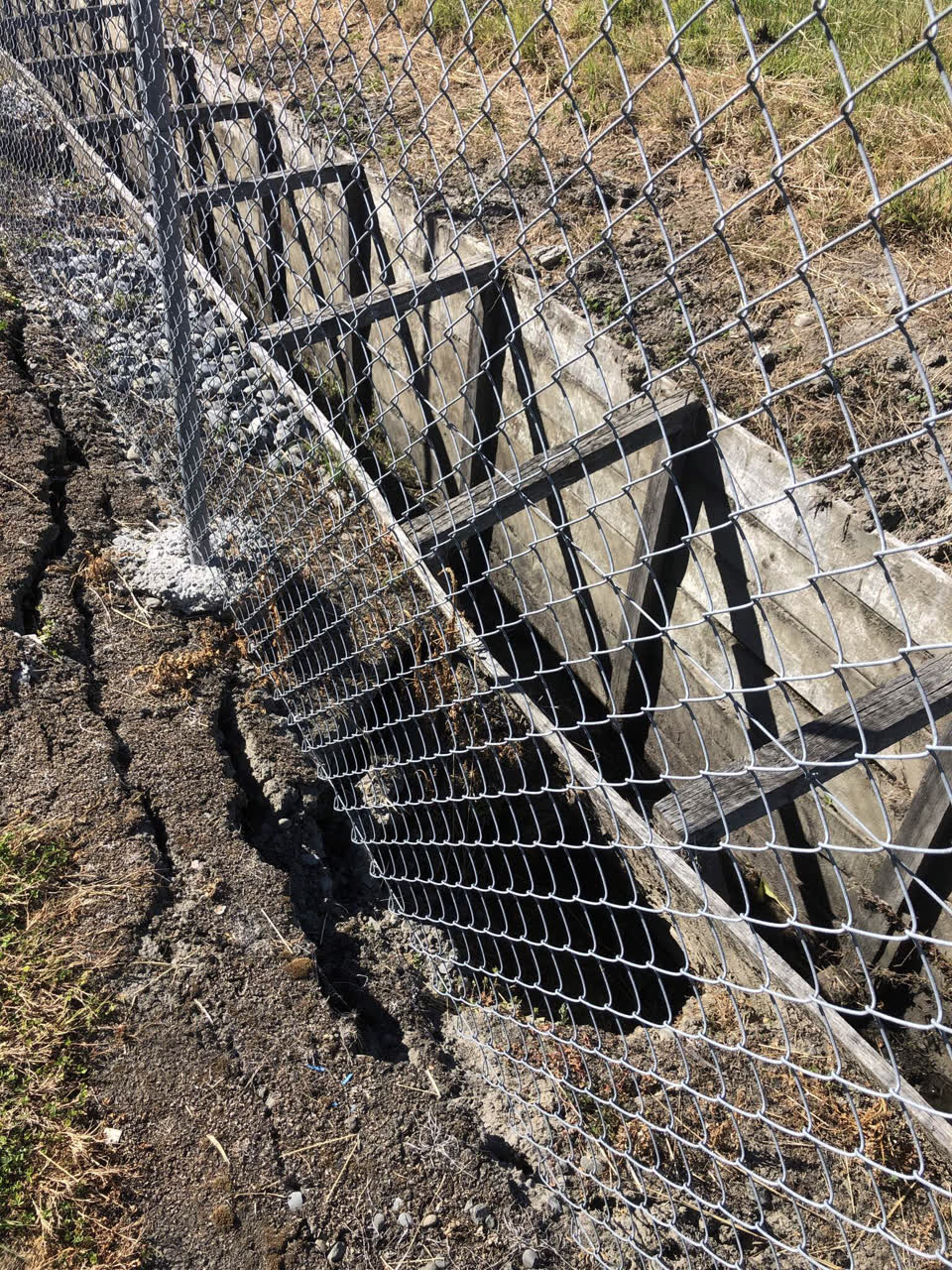 The photograph attached to this wastewater/stormwater report