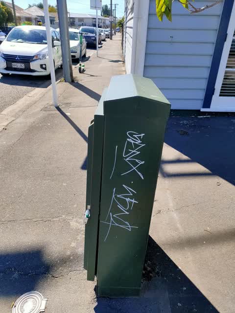 Graffiti, a report photo