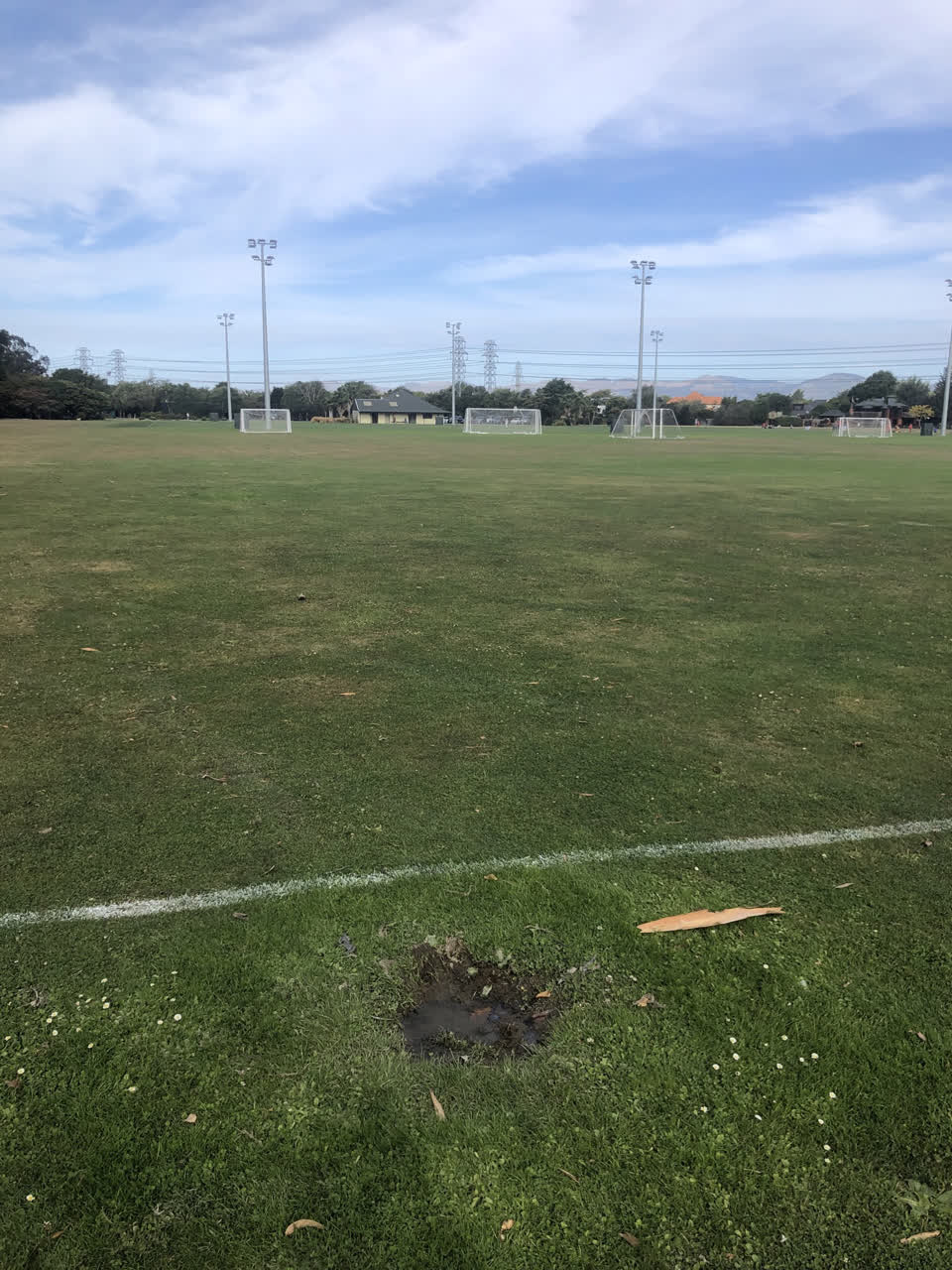 The photograph attached to this parks report