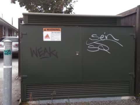 Graffiti, a report photo