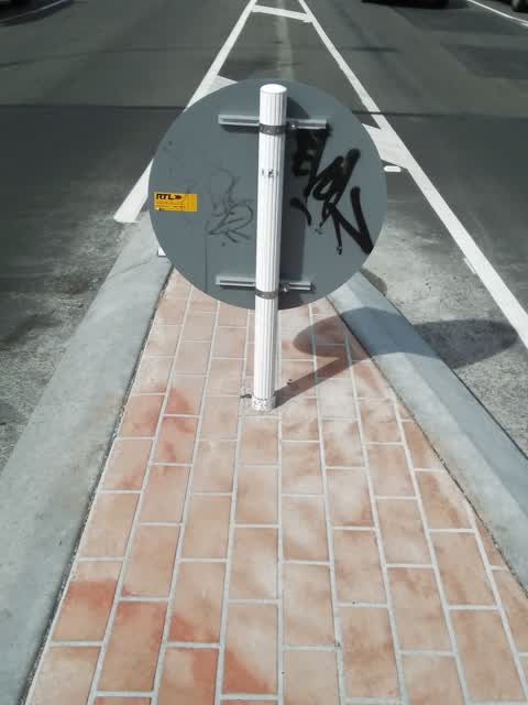 Graffiti, a report photo