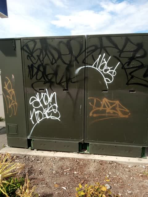 Graffiti, a report photo