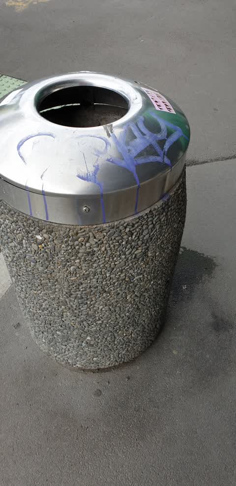 Graffiti, a report photo