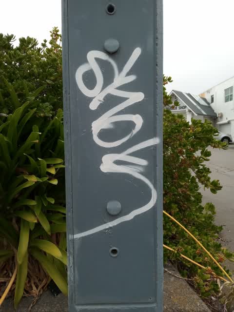 Graffiti — a report photo