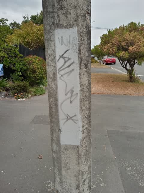 Graffiti, a report photo