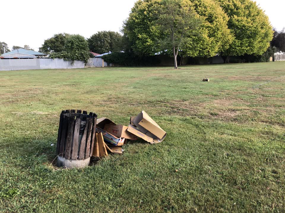 The photograph attached to this parks report