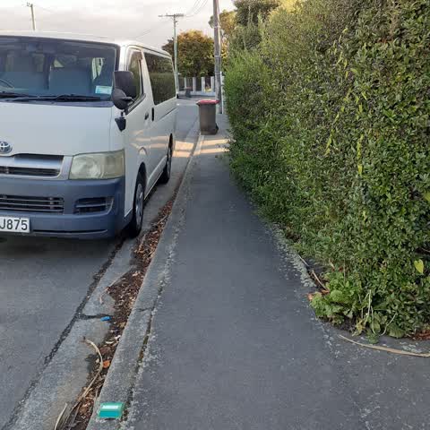 Roading/Streets, a report photo